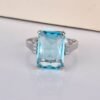 Kuololit Paraiba Gemstone Ring – Elegant & Vibrant Sparkle