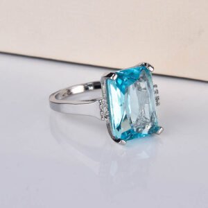 Kuololit Paraiba Gemstone Ring – Elegant & Vibrant Sparkle