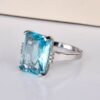 Kuololit Paraiba Gemstone Ring – Elegant & Vibrant Sparkle